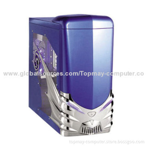 ATX Computer Case with Transparent Window, Made of 0.5mm SECC and SGCC MaterialsNew
